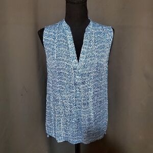 Vince 100% Silk Blouse Tank Size Small